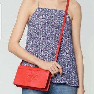 Tory burch bombe-t small crossbody liberty red